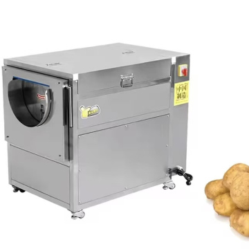 Potatoes Peeling and Washing Machine